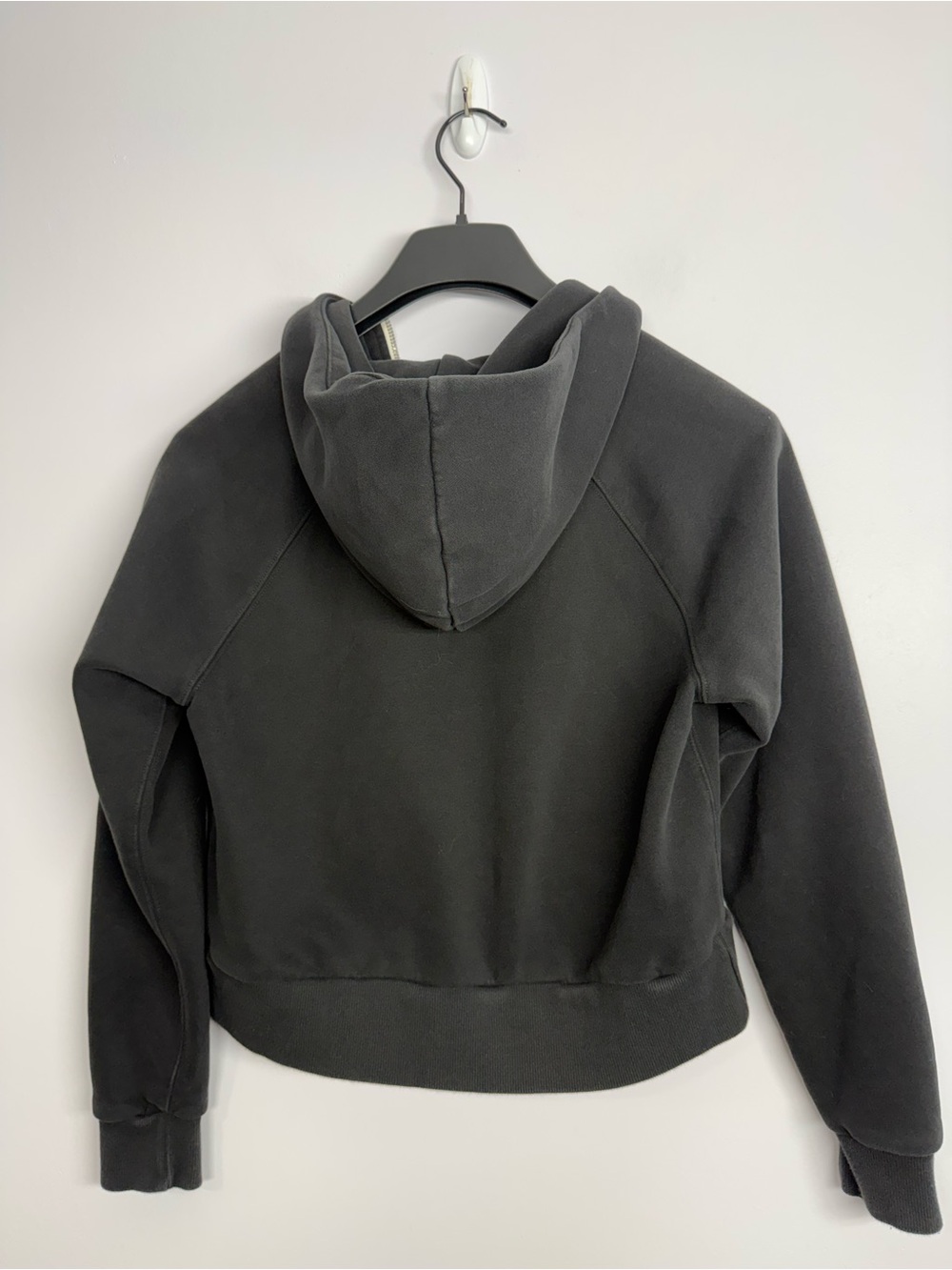 Vuori Restore Half Zip Hoodie Washed Black Size XS - Picture 6 of 6